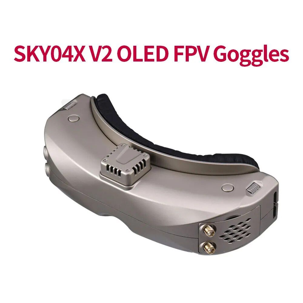 04x V2 Gris - Lunettes Sky04x V2 Fpv Oled 5.8g 48ch Rcepteu...