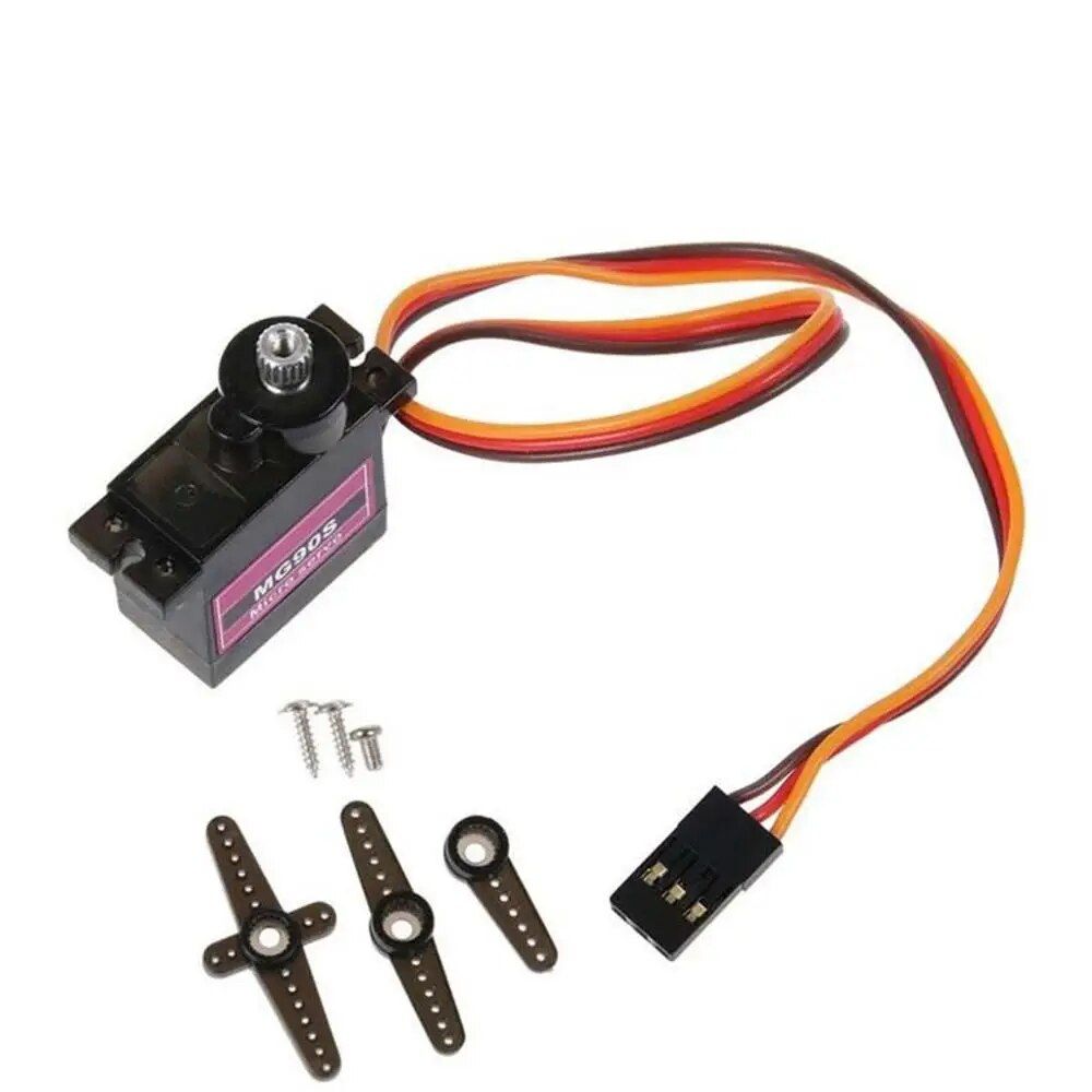 5 Pcs Sg90 - Micro Engrenage D.Lique Mg90s Servo Pour Avion ... - 4