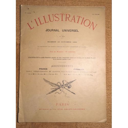 L’Illustration Oct 1900
