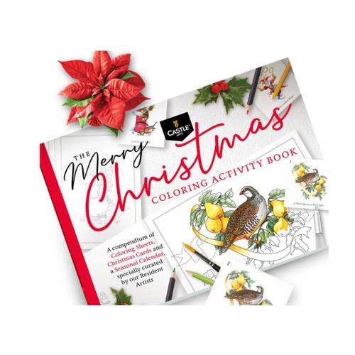 36 Page Merry Christmas Colouring Book