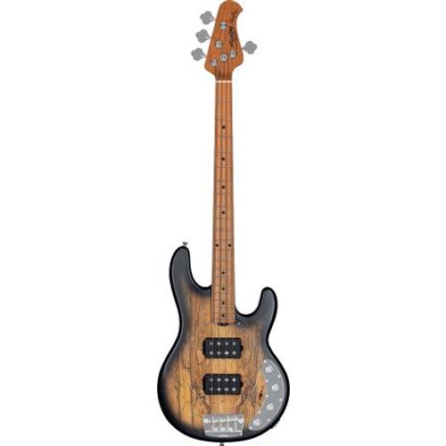 Sterling By Music Man - Ray34hhsm-Nbs-M2 - Basse Électrique Stingray Ray34hh Natural Burst Satin