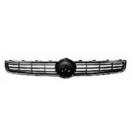 Grille Radiateur Pour Fiat Bravo Depuis 2007, Grise Foncé, Cadre Chromé, Neuve
