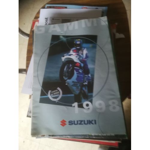Brochure Suzuki Gamme 1998