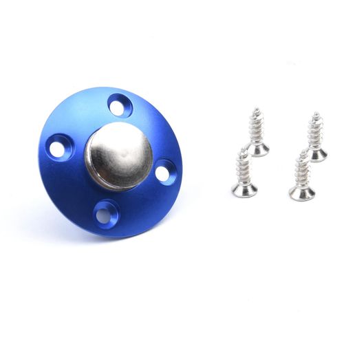 Bleu Avec Magnétique - Point De Remplissage De Carburant En Alliage Cnc Avec Ou Sans Port De Prise Magnétique, Bateau Rc, Avion, Système De Fumage, Gaz Combustible, Avion