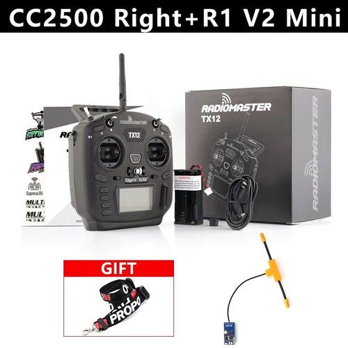 Cc2500 R-R1 Rx - Radiomaster Cruc12 Mkii Mark 2 Mk2 Radio,Edgetx, Opentx, 16ch, Multi-Tech Compatible Control Radio Transmitter, En Stock