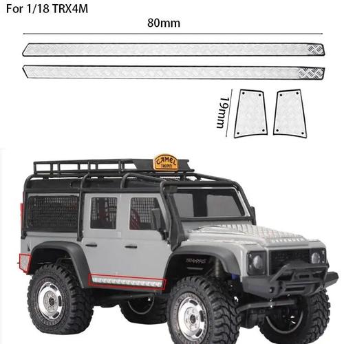 Dj-1184sv - Rétroviseur Pour Traxxas Trx4m 1/18 Defender Rc Car, Pare-Choc, Abat-Jour, Tuyau D'accès, Châssis, Filet De Fenêtre, Pièce De Mise À Niveau