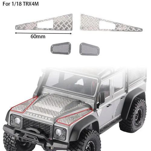 Dj-1182sv - Rétroviseur Pour Traxxas Trx4m 1/18 Defender Rc Car, Pare-Choc, Abat-Jour, Tuyau D'accès, Châssis, Filet De Fenêtre, Pièce De Mise À Niveau