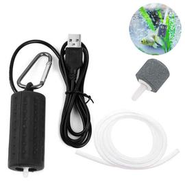 Mini pompe à Air d'aquarium charge USB Portable 5V fournitures  d'économie
