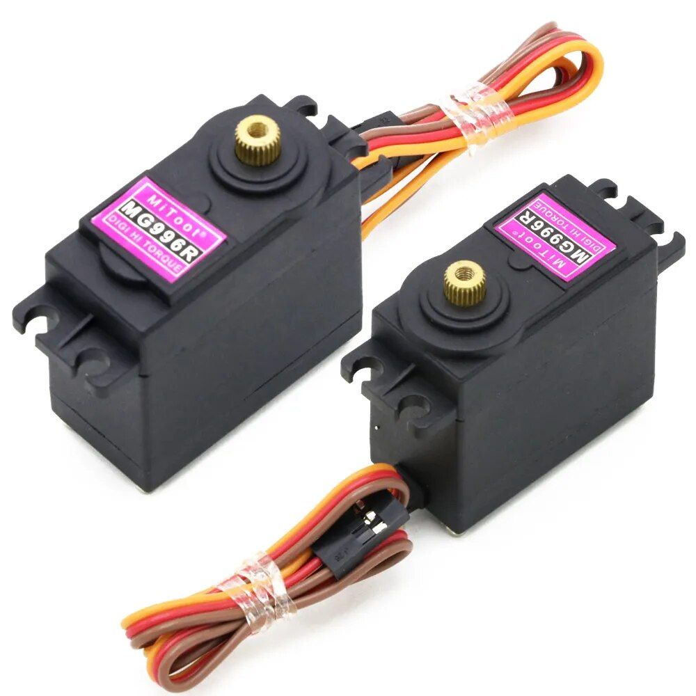 Servomoteur Numrique  Couple lev Mg996r 4.8-6.0v, Avec E... - 5