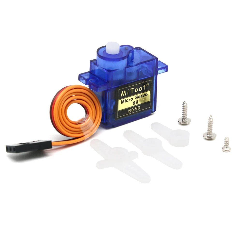 Servomtre Sg90, 1,6 Kg, 9 G, Pour Hlicoptre Rc, Mini Micr...