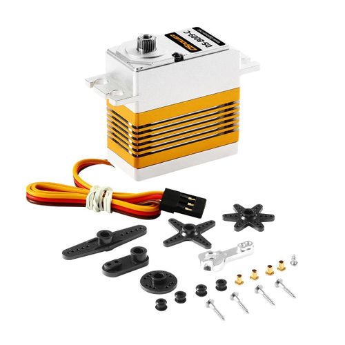 B009 Orange - Servomoteur Numérique Étanche À Couple Élevé, Moteur Sans Balais, Pour Voiture, Robot, Bateau, Hélicoptère, Rc