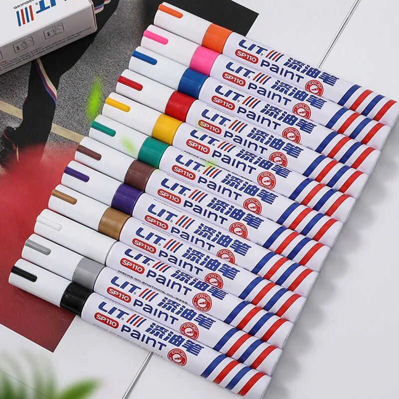 Rouge - Stylo De Peinture Pour Camion Rc, 12 Couleurs, Pour ... - 5