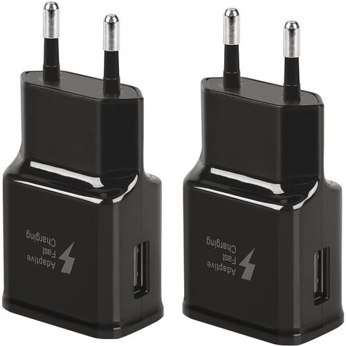 NAERYUT-2 Pack 5V-2A Universal Fast Charger Usb Power Charger Socket Adapter For Iphone 12/11/X 8/7/6,Samsung Galaxy S22 S21 S20 S10 S5 S6 S7 S8 S9/Edge/Plus/Active,Note 5/8/9/10