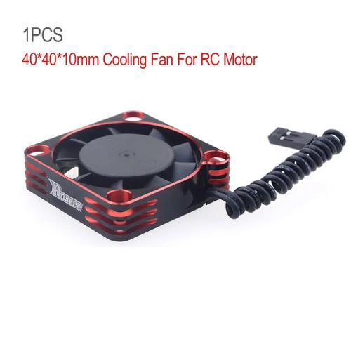 1pc 40 Mm Pour Le Moteur - Surpass Hobby Rocket-Ventilateur De Refroidissement En Métal Pour Moteur Rc Esc