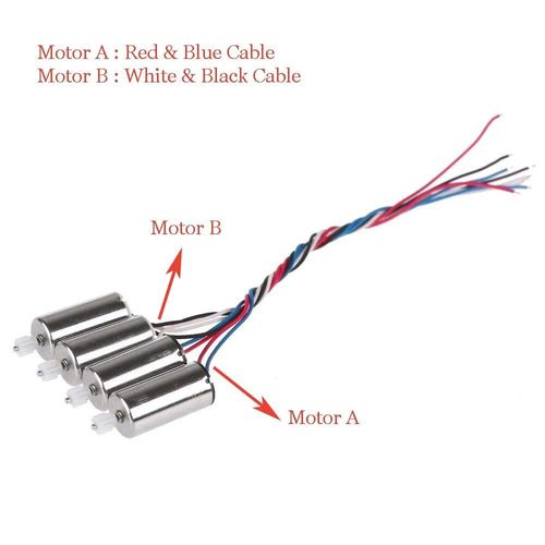 1 Jeu - Syma-Pièces De Rechange Pour Hélicoptère Quadrirotor Rc, Moteurs À Engrenages 9t, X5sw, X5sc, X5hc, X5hw, X5nurse, X5uw, 8x16mm, 816