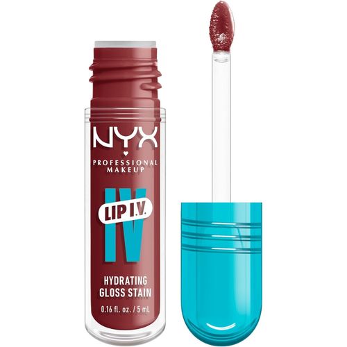 Ershi-Nyx Professional Makeup - Gloss Hydratant Effet Mouillé - Tenue Jusqu'à 12h - Hautement Pigmenté - Fini Brillant - Lip Iv Gl[2 