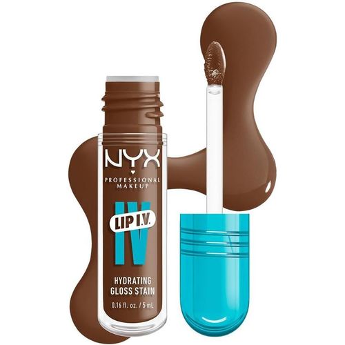 Ershi-Nyx Professional Makeup - Gloss Hydratant Effet Mouillé - Tenue Jusqu'à 12h - Hautement Pigmenté - Fini Brillant - Lip Iv Gl[2 