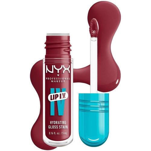Ershi-Nyx Professional Makeup - Gloss Hydratant Effet Mouillé - Tenue Jusqu'à 12h - Hautement Pigmenté - Fini Brillant - Lip Iv Gl[2 