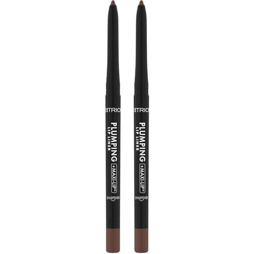Ershi-Catrice Plumping Crayon À Lèvres N° 170 Marron Hydratant Longue Durée Mat Vegan Imperméable Sans Huile Sans Alcool 0,35 G (L[5 