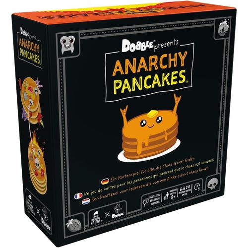 Ershi-- Dobble : Anarchy Pancakes - Jeux De Société - Jeux De Cartes - Jeu Enfants, Adultes Et Famille - Rapidité Et Observation -[1