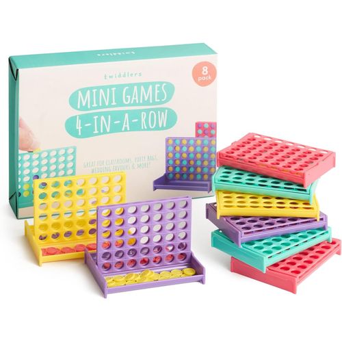 Ershi-8 Mini Puissance 4 Pour Enfants, Garçons & Filles (8cm) - Petits Jeux De Société - Jouet Anniversaires, Mariages, Cadeaux In[1