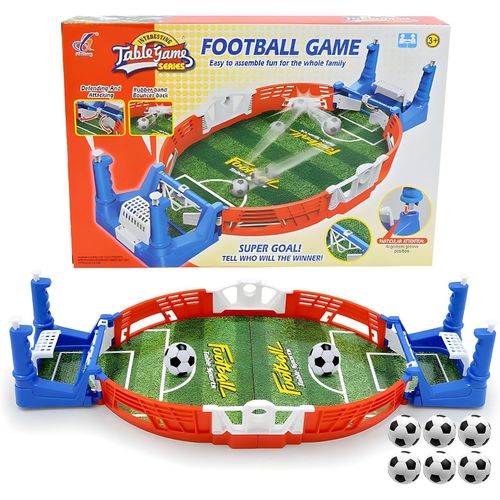 ERSHI-Baby Foot Enfant,Baby-Foot,Jeu de Baby-Foot interactif,6 Ballons de Football,Mini Baby-Foot de Bureau,Kit de Baby-Foot,Baby-[2