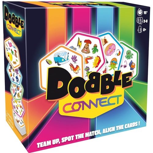 Ershi-| Dobble Connecter | Jeu De Cartes À Réaction Rapide | 8 Ans Et Plus | 2-8 Joueurs | 20 Minutes De Temps De Jeu[2715]