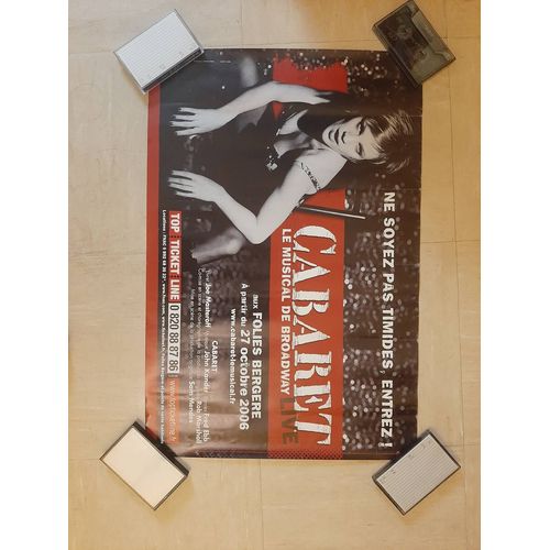 Affiche Cabaret Le Musical De Broadway 2006