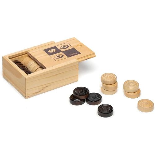 Ershi-- Jeu De Dames En Bois - Pièces Pour Jouer Aux Dames - Jeu De Société Pour Enfants Et Adultes - Jeu Classique Et Traditionne[1