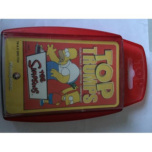 Ershi-: Top Trumps - The Simpsons, Jeu De Cartes, 6+[3659]