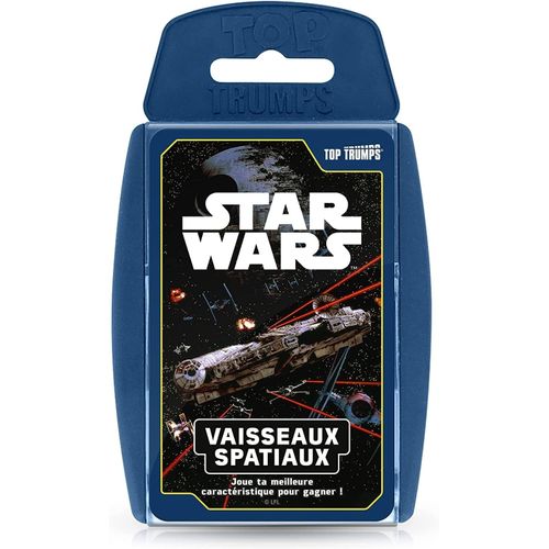 Ershi-Winning Moves - Top Trumps - Star Wars - Vaisseaux Spatiaux - Jeu De Cartes - Jeu De Société - Version Française[1407]