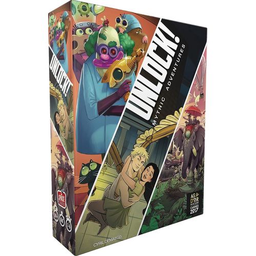Ershi-Asmodee - Unlock! Mythic Adventures - Unbox Now - Jeu Escape Game Adultes Et Enfants Dès 10 Ans - Jeu D'ambiance - Jeu De Ca[9
