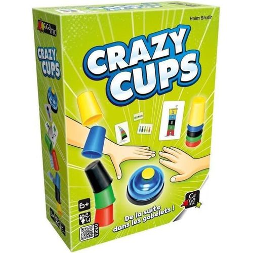 Ershi-Gigamic- Jeu De Réflexe-Crazy Cups, 6 Ans To 99 Ans, Amhcc[163]