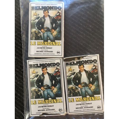 3 X Allumettes Jean Paul Belmondo Rene Chateau Pour Collectionneurs