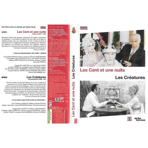 Dvd Agnès Varda Les Cent Et Une Nuits / Les Créatures
