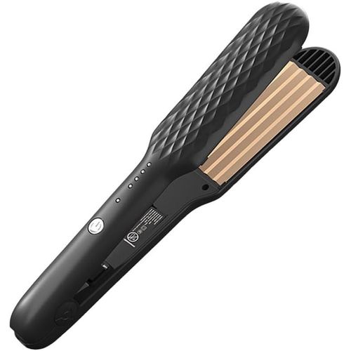 Asas-Fer A Gaufrer Les Cheveux,Gauffreur A Cheveux,4 Température Réglable,Chauffage Rapide Gaufrier Cheveux Pour Cheveux Longs,Courts,Donner Du Volume À Vos Cheveux 