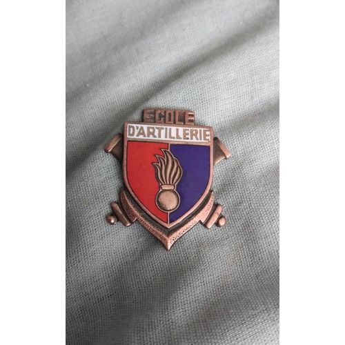 Insigne Ecole D’Artillerie Klein & Quenzer