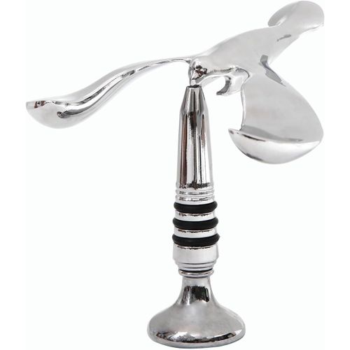 Asas-Décapsuleur En Forme D'oiseau¿Décoration Artistique Unique Pour Appartement Et Accessoire De Bar Fonctionnel,Argenté,Bbo0406