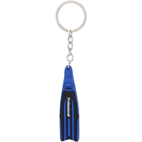 Asas-Porte-Clés,Thème De Plongée Porte-Clés Unique Court Flipper Plongée Porte-Clés Flipper En Forme De Pvc Mini Porte-Clés Fin Porte-Clés Cadeau