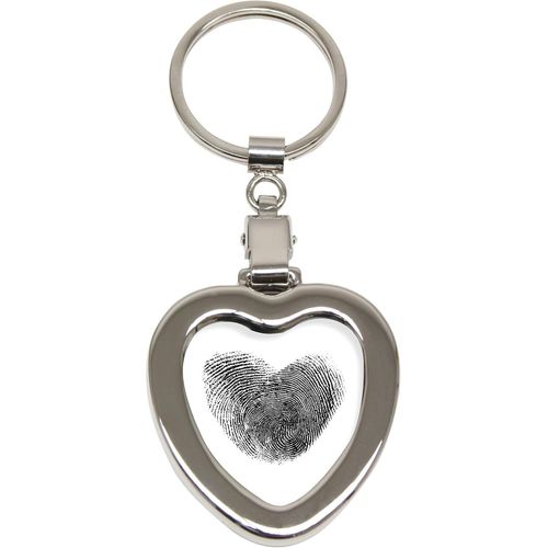 Asas-S59nb2 Porte Clés Forme De Coeur Métal 11,5x5x0,7cm