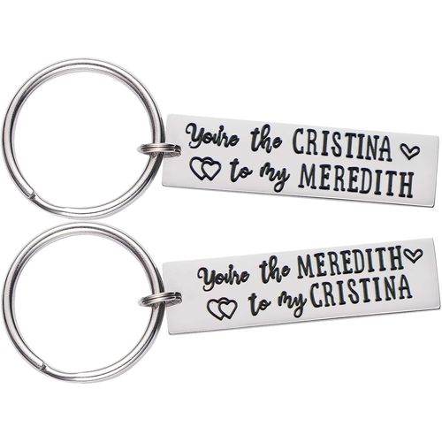 Asas-Friendship Gifts Lot De 2 Porte-Clés Anatomie Gris