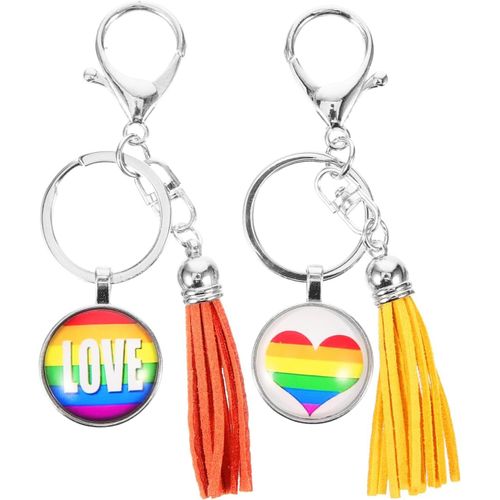 Asas-Porte-Clés Gay Pendentif Pour Hommes Portefeuille Porte-Clés Lgbtq Decoration Interieur Décoration Intérieure Décoration De Porte-Clés Lgbt Porte-Clés En Métal