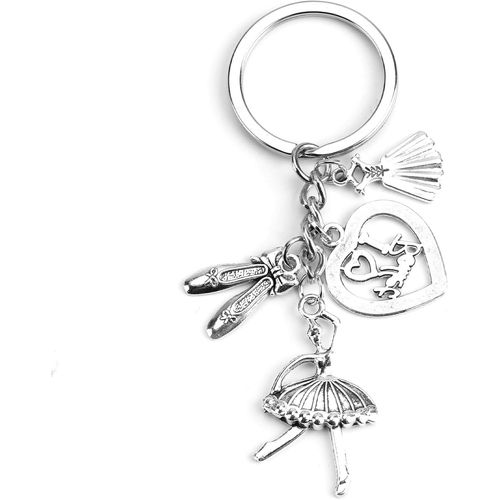 Asas-Porte Clés Intéressant,Porte-Clés Élégant Et Stylé Pour Les Amateurs De Ballet,Cadeau Inspirant Pour Les Professeurs De Danse,Adapté Au Bal,Pour Fille,Pour Les Étudiants