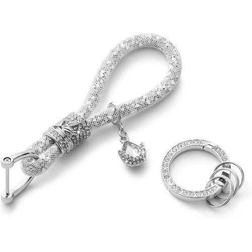 Asas-Porte-Clés Strass Rose Porte-Clés De Voiture Femme Porte-Clés De Voiture Paillettes Pour Femme Avec Cristaux Pailletés
