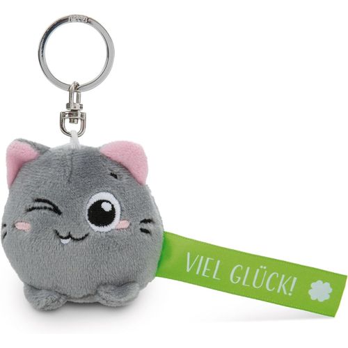 Asas-Porte-Clés Chat Bonne Chance Vert 5cm