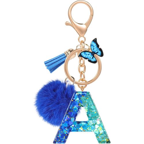 Asas-Nom Lettre Initiale Porte-Clés
