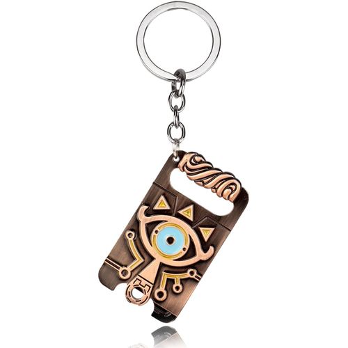 Asas-Porte Clés Zelda,Zelda Porte-Clés En Métal,Porte Clef Zelda,Porte Clef Anime,Porte-Clés Avec Pendentifs,Zelda Keychain,Zelda Accessoire Pour Enfants Fans