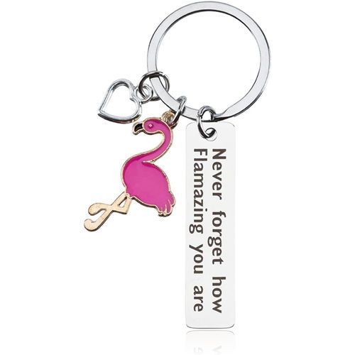 Asas-Cadeaux Flamingo Pour Femmes,Porte-Clés Flamingo Femmes Porte-Clés,Cadeaux Inspirants Pour Femmes,Cadeaux Motivants,Cadeaux Encourageants