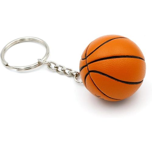 Asas-Porte-Clés De Basket-Ball-Pendentif Décoratif-En Polyuréthane-Pour Fan De Basketball-Souvenir De Fête,Récompenses-Accessoire(Lisse