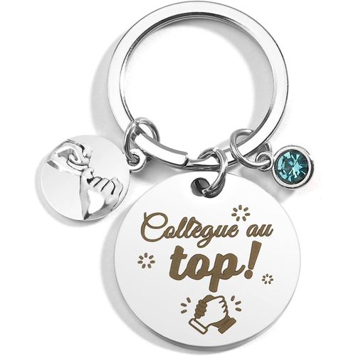 Asas-Porte Clef Idée Cadeau Départ Collegue De Travail,Meilleure Amie,Pour Une Amie,Femme Homme Utile